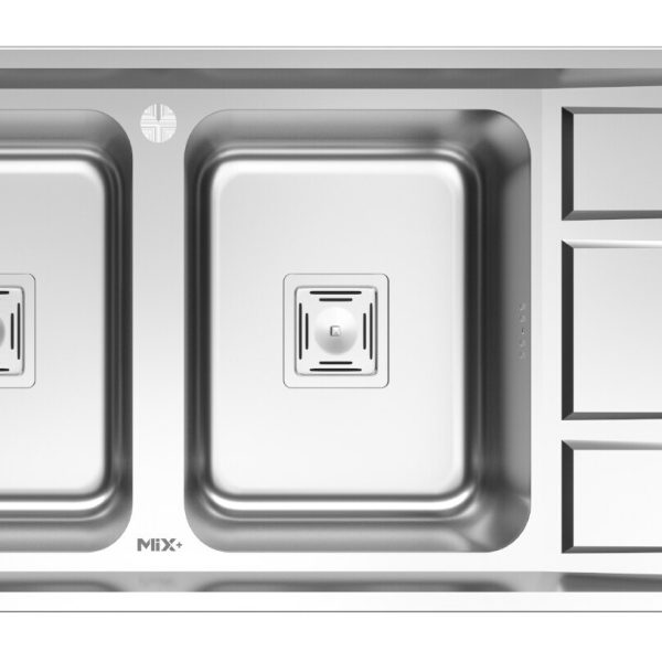 سینک توکار میکس پلاس مدل 8042-S45
