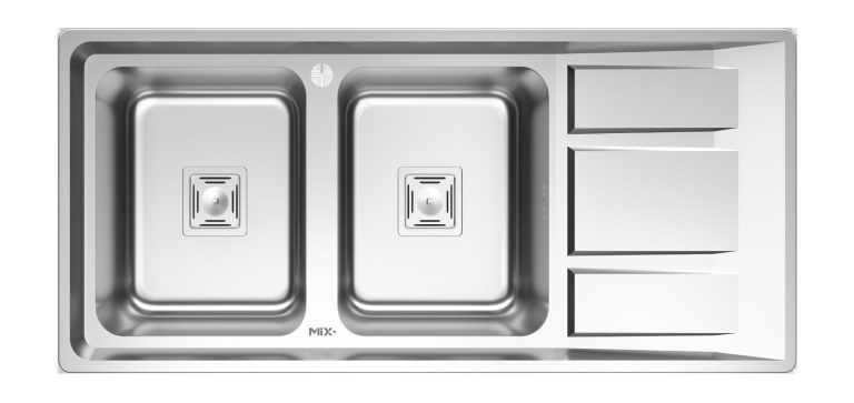 سینک توکار میکس پلاس مدل 8042-S45